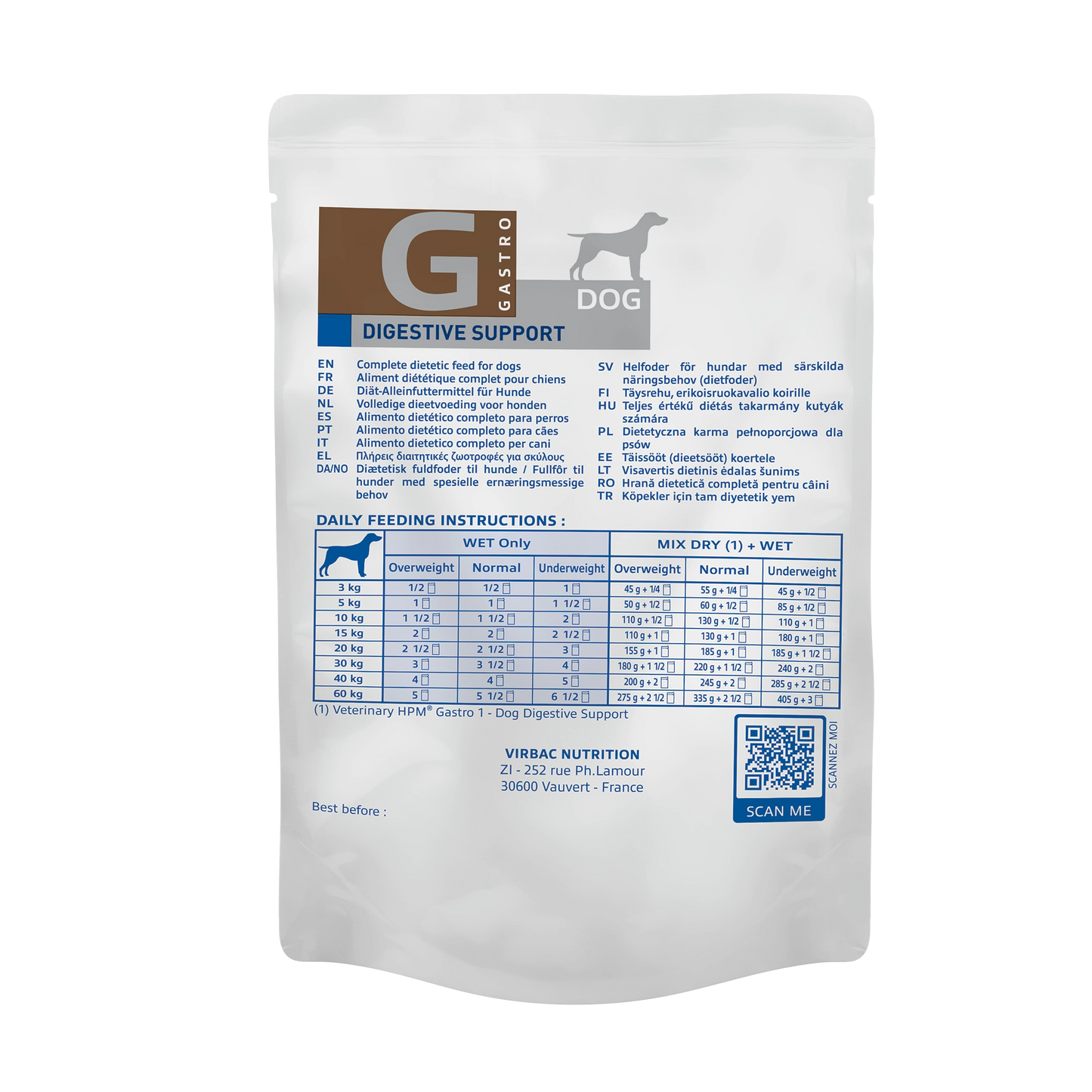 Digestive Support Mousse – Per cani con problemi gastrointestinali 9x300g