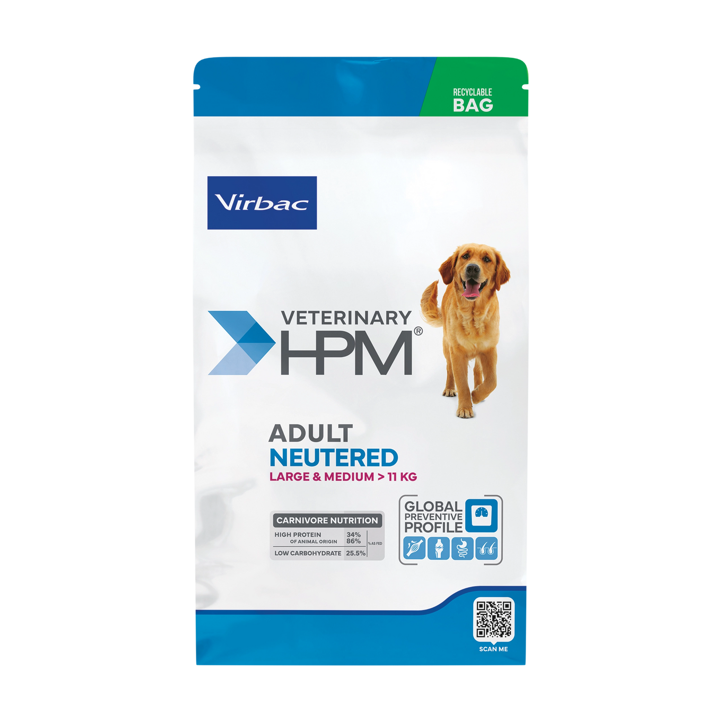 Adult Neutered Large & Medium Dog - Crocchette per cani adulti sterilizzati di taglia media e grande