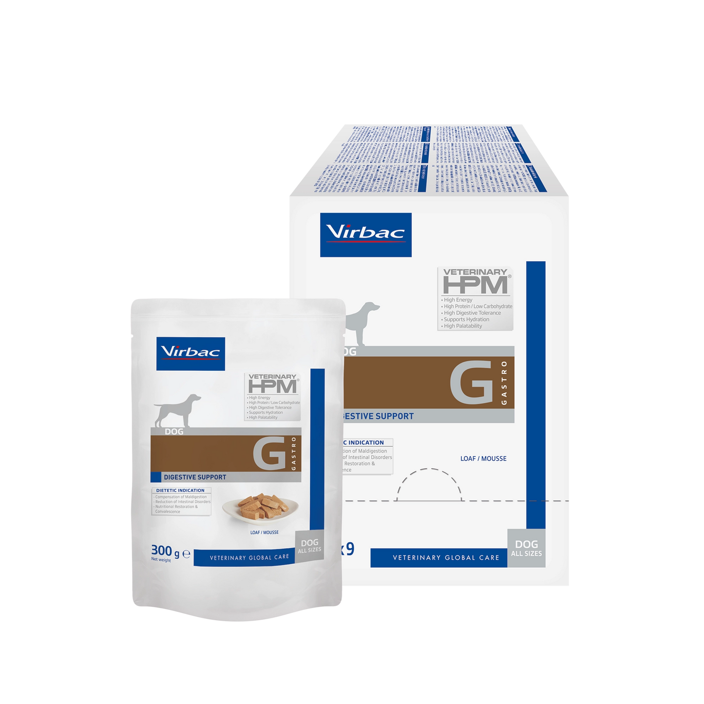 Digestive Support Mousse – Per cani con problemi gastrointestinali 9x300g