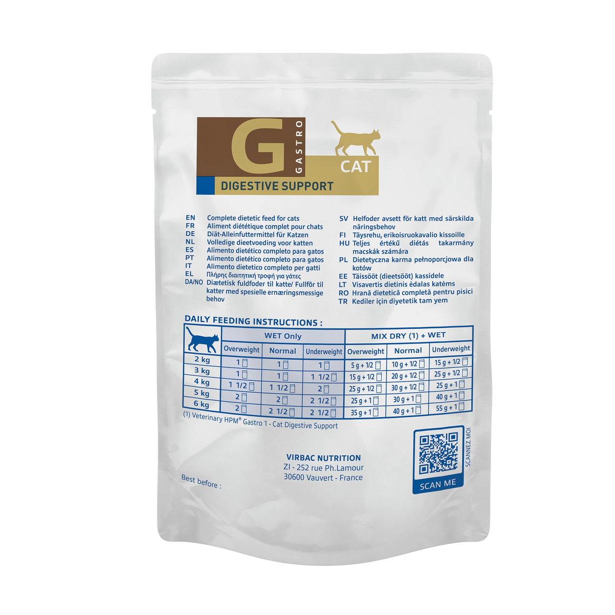 Digestive Support Mousse – Per gatti con problemi gastrointestinali 12x85g