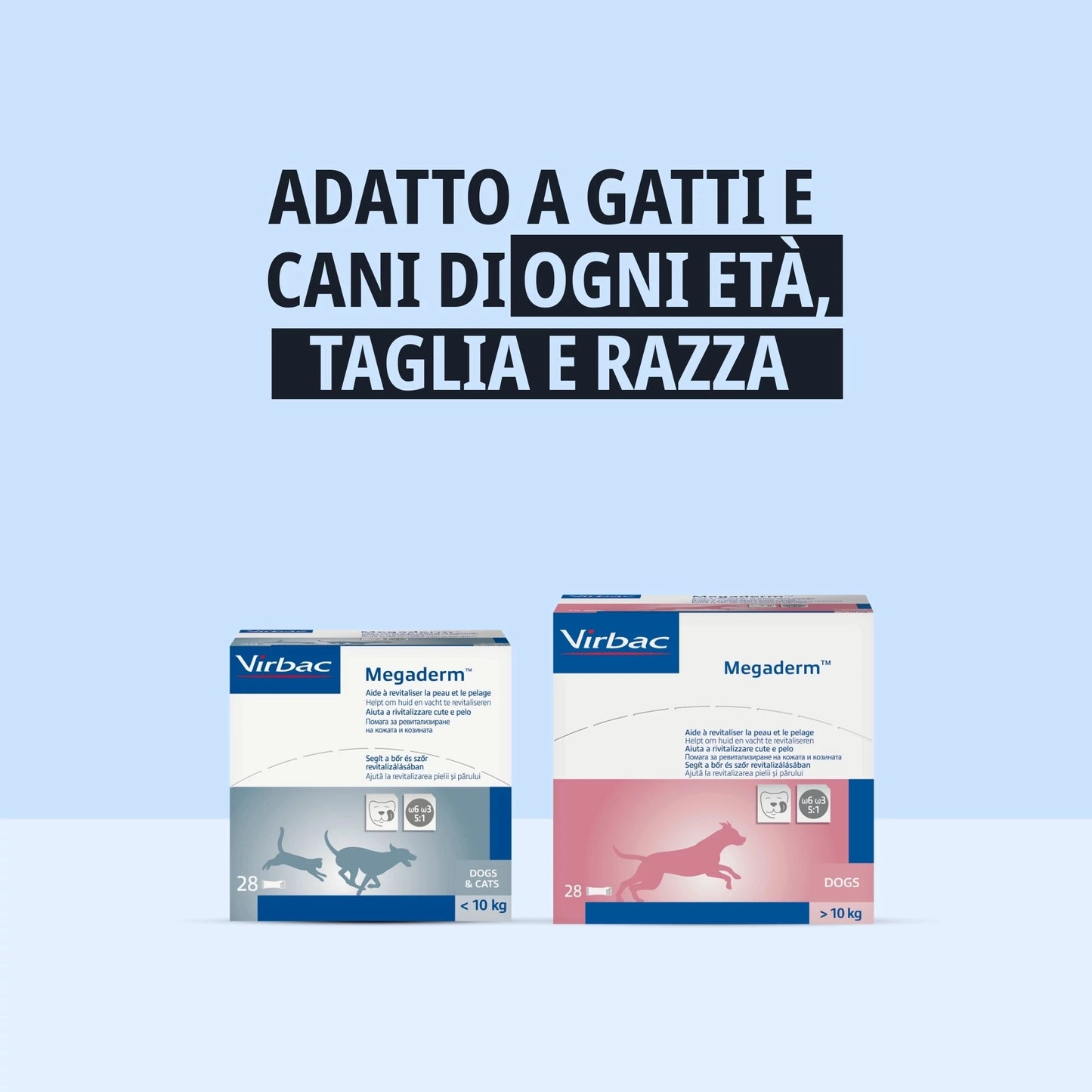 Megaderm – Acidi grassi essenziali per pelle e pelo