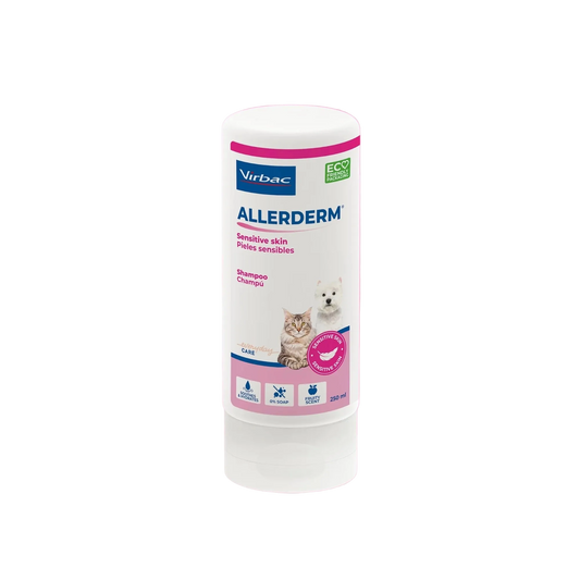 Allerderm Shampoo per Pelle Sensibile 250ml - Cani e Gatti