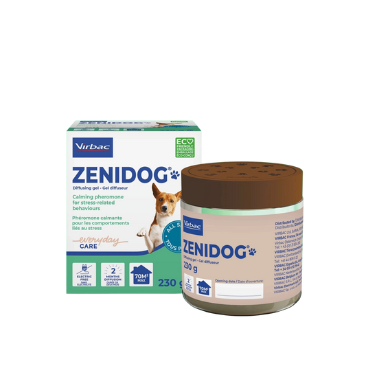 Diffusore in Gel Zenidog con Feromoni Calmanti per Cani 230g