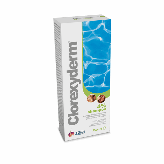 Clorexyderm® 4% shampoo 250ml